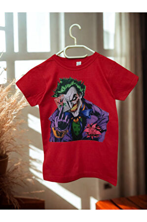 Joker Baskılı Erkek tişört