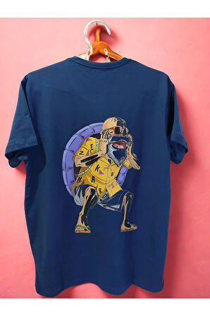 Deniz Simitli Amca Tasarım Baskı Tişört