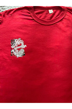 Ejder Çiçeği Baskılı Tişört