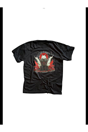 Alfa kurt Baskılı Tişört