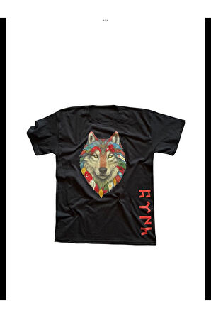 Göktürk1 baskılı özel tişört