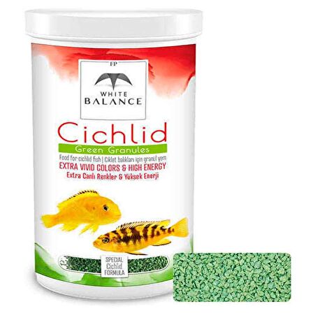 White Balance Cichlid Green Granules 1000 ml