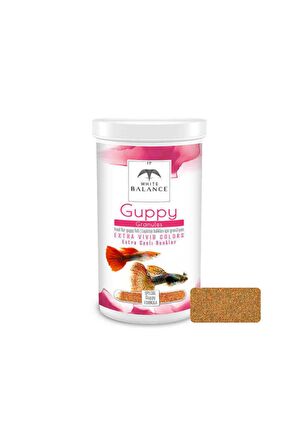 WHITE BALANCE GUPPY GRANULES BALIK YEMİ 250 ML