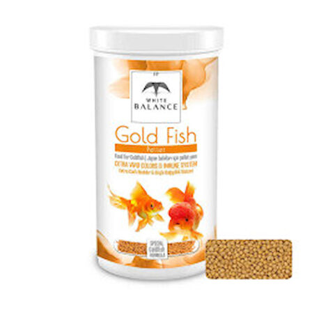 White Balance Gold Fish Pellets 1000 ml