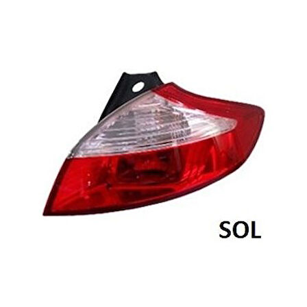 Renault Hb Stop Lamba Dis (dark) Sol Megane III 2015-2016 - Pleksan 3407