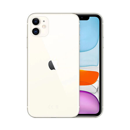 Yenilenmiş iPhone 11 64GB Beyaz A Kalite