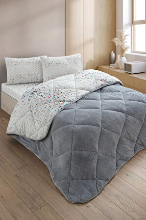 Evoria Tek Kişilik Wellsoft Yorgan Uyku Seti