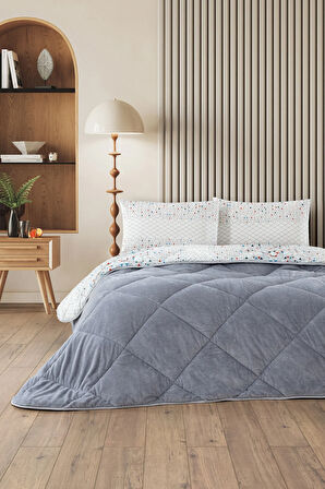 Evoria Çift Kişilik Wellsoft Yorgan Uyku Seti