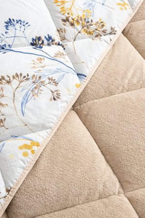 Nordelle Battal Boy Lüx Wellsoft Yorgan Çift Taraflı - 2 Adet Yastık Kılıflı Yorgan Seti 215x235 cm