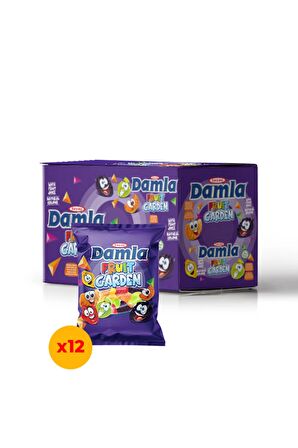 Tayaş Damla Gummy Oily Fruit Garden 80 G Jel Şeker x12