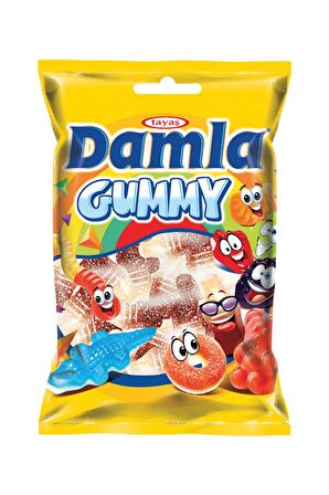 Tayaş Damla Gummy Cola Sour 1 Kg Jel Şeker