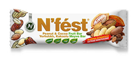 Meyve Bar Yer Fıstıklı ve Kakaolu 40g x 12 Adet