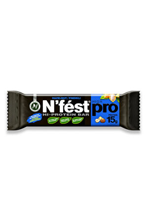 Yüksek Protein Bar Fındıklı 50g x 12 Adet