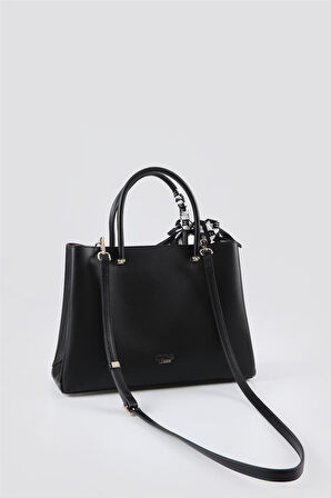 Ççs Siyah Kadın El ve Omuz Çantası