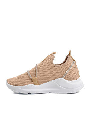 Walkway Bej Kadın Spor Ayakkabı Sneaker