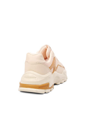 Walkway Bej Kadın Spor Ayakkabı Sneaker