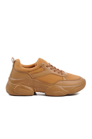 Walkway Bej Ekru Kadın Spor Ayakkabı Sneaker