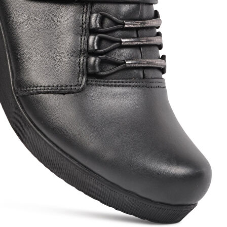 Aspor Siyah Kadın Günlük Ayakkabı