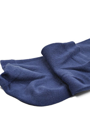 Aspor İndigo Mavi Unisex Çorap Patik Çorap