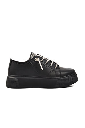 Aspor Siyah Kadın Sneaker