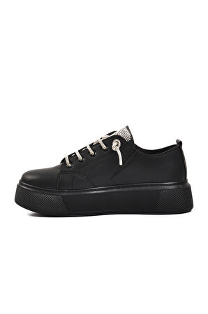 Aspor Siyah Kadın Sneaker