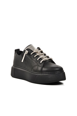 Aspor Siyah Kadın Sneaker