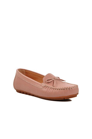Bulldozer Pudra Kadın Düz Rahat Günlük Ayakkabı