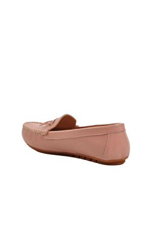 Bulldozer Pudra Kadın Düz Rahat Günlük Ayakkabı