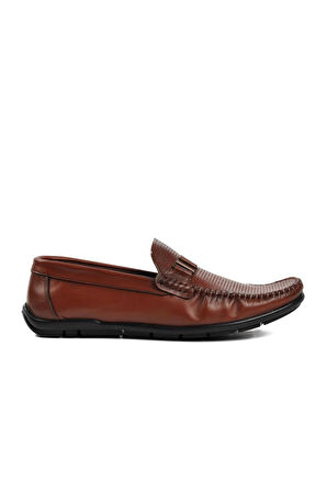 Bulldozer Taba Erkek Loafer Ayakkabı