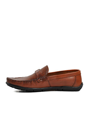 Bulldozer Taba Erkek Loafer Ayakkabı