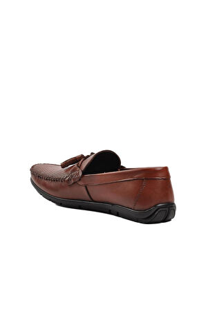 Bulldozer Taba Erkek Loafer Ayakkabı