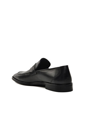 Aspor Siyah Erkek Loafer Ayakkabı