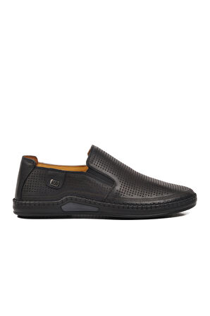 Aspor Siyah Erkek Loafer Ayakkabı
