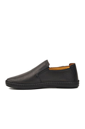 Aspor Siyah Erkek Loafer Ayakkabı
