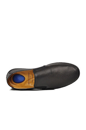 Aspor Siyah Erkek Loafer Ayakkabı