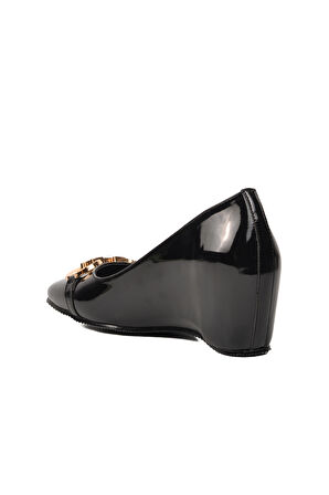 Aspor Siyah Kadın Topuklu Ayakkabı