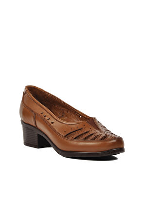 Aspor Taba Kadın Topuklu Ayakkabı