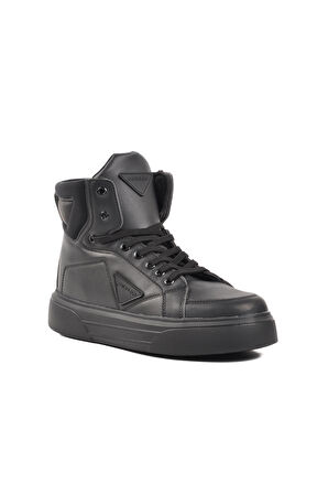 Dunlop Siyah Erkek Hi Sneaker Ayakkabı