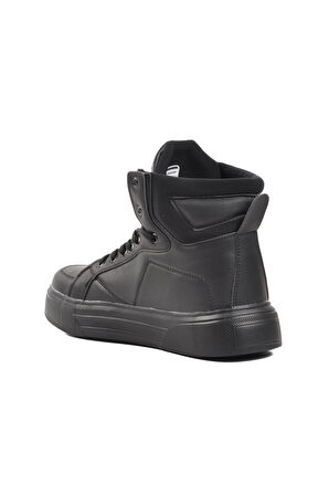 Dunlop Siyah Erkek Hi Sneaker Ayakkabı