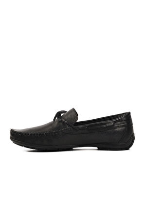 Aspor Siyah Erkek Loafer Ayakkabı