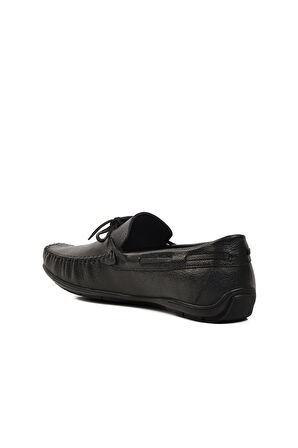Aspor Siyah Erkek Loafer Ayakkabı