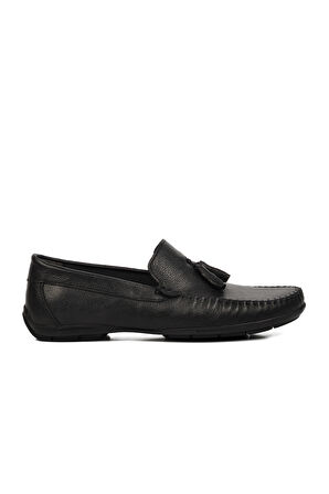 Aspor Siyah Erkek Loafer Ayakkabı