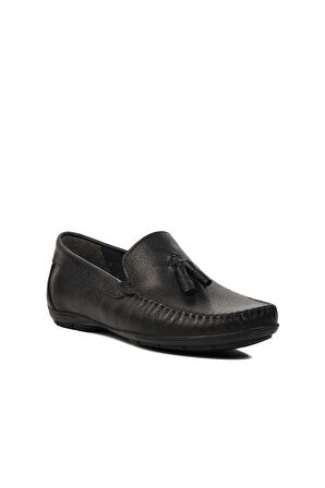 Aspor Siyah Erkek Loafer Ayakkabı