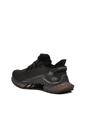 Dunlop Siyah Suni Deri Erkek Yürüyüş Ayakkabısı