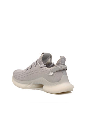 Dunlop Gri Suni Deri Erkek Yürüyüş Ayakkabısı