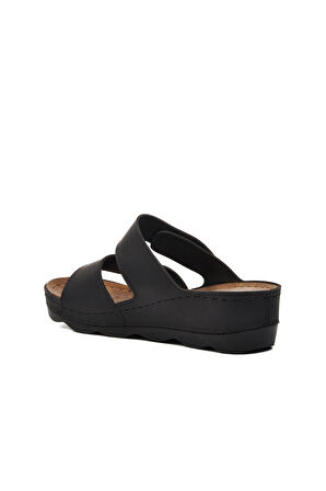 Aspor Siyah Kadın Terlik