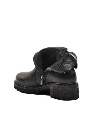 Venüs Siyah Kadın Topuklu Bot