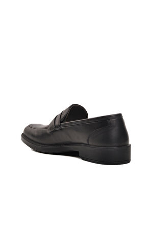 Aspor Siyah Erkek Loafer Ayakkabı