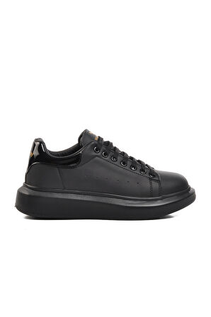 Walkway Siyah Geniş Kalıp Unisex Sneaker