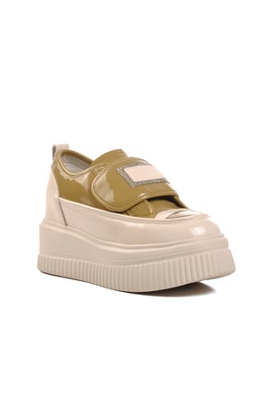 Guja Bej Kadın Spor Ayakkabı Sneaker